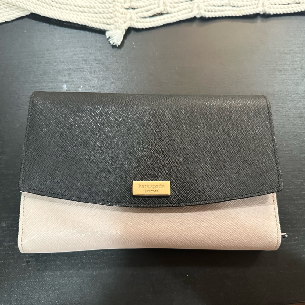 Kate Spade Two Tone Wallet Crossbody